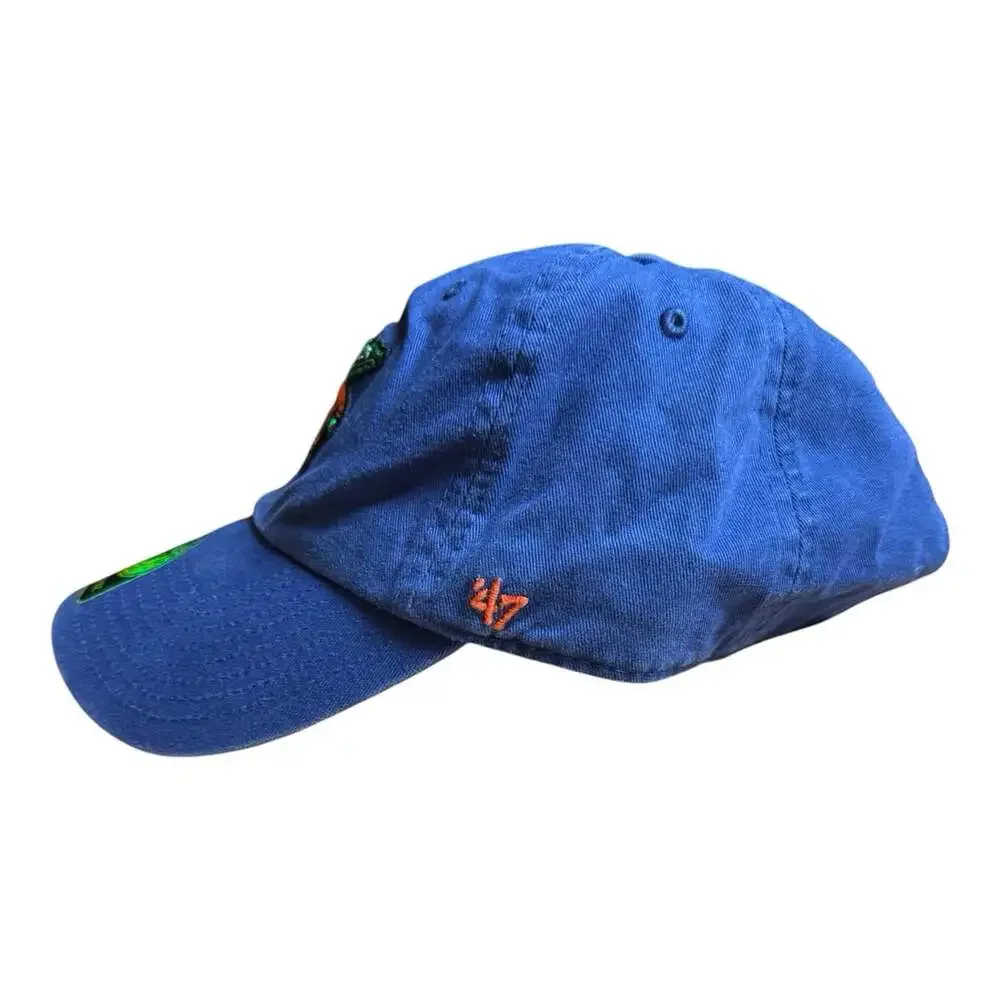 Florida Gators ’47 Brand Clean Up Hat Royal Blue Albert Gator Adjustable Cap